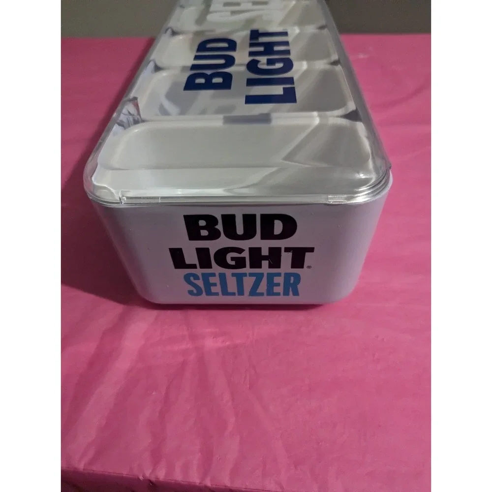 BUD LIGHT‎ SELTZER restaurant bar man cave oranges lemons condiment holder tray